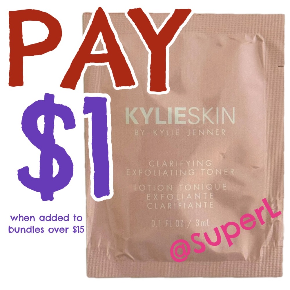 Kylie Cosmetics Clarifying Exfoliating Toner - Pink